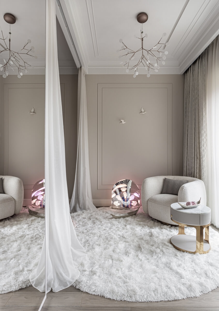 Ковёр с высоким ворсом